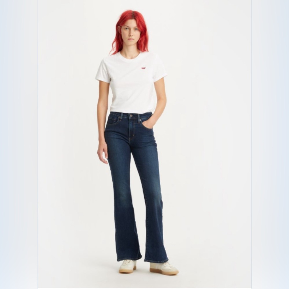 Levi’s high waisted flare leg jeans